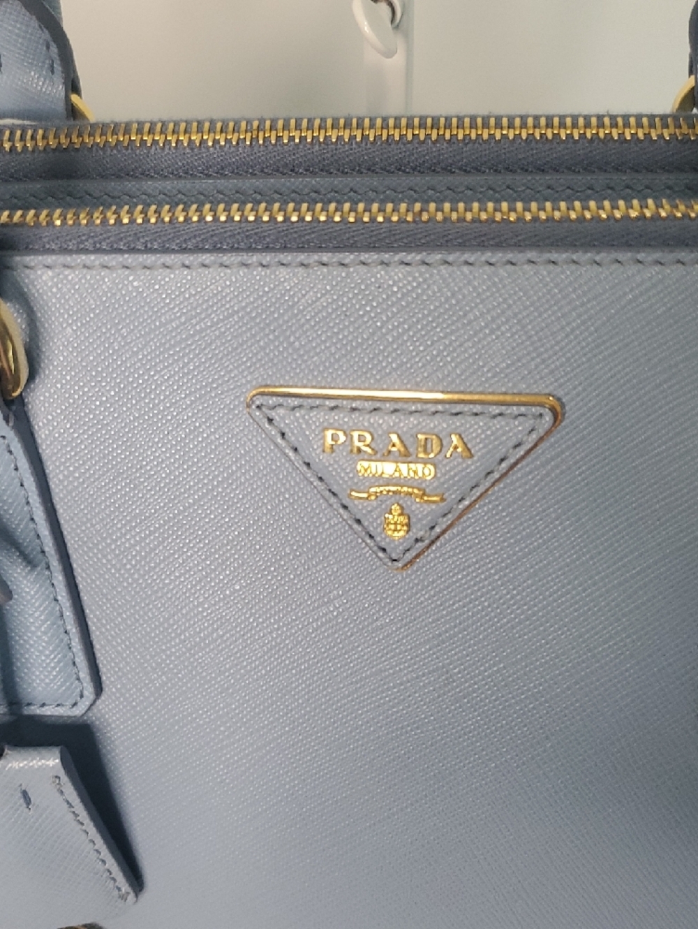 Prada Saffiano Lux Medium Double Zip Tote - Picture 2 of 15